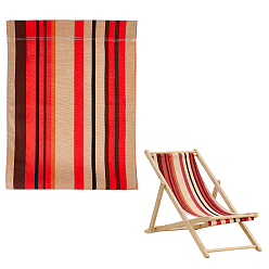 Marrón arenoso Tela de lona y oxford para sillas, suministros de reemplazo de tela para silla de playa, arena marrón, 1160x420x1.5~3 mm