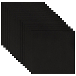 Black Laser Dimming Paper, Laser Engraving Test Focus Paper, Square, Black, 20x20x0.02cm