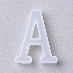 Letter A~Z Alphabet Silicone Molds, Resin Casting Molds, For UV Resin, Epoxy Resin Jewelry Making, Letter A~Z, 4~4.2x2~3x1.1cm, 26pcs/set