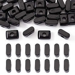 Letter I Европейский бусы акриловые, бусины с большим отверстием, Буква "i", 21x9x14 мм, отверстие : 6 мм