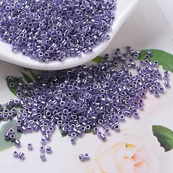 (DB0250) Аметистовый Цейлонский Бусины miyuki delica, цилиндр, японский бисер, 11/0, (дб 0250) аметист цейлон, 1.3x1.6 мм, Отверстие: 0.8 мм, о 2000 шт / бутылка, 10 г / бутылка