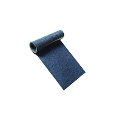 Морской Синий Компьютеризированная вышивка тканью утюжок на / шить на заплатках, аксессуары для костюма, аппликация, Marine Blue, 510x80 мм