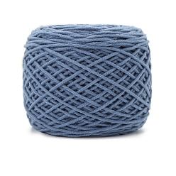 Светлый Стально-синий Шерстяная пряжа, для одежды шарфы свитера шали шапки, светло-стальной синий, 5 мм