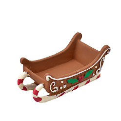 Другие Миниатюрные украшения на рождественскую тему из смолы, аксессуары для домашнего кукольного домика с микро-ландшафтом, 30x120x29 мм