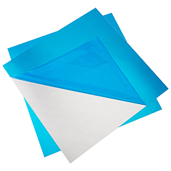 (8F) Прозрачный морозный темный сапфир Алюминиевые пластины, для механической резки, точность обработки, изготовление пресс-форм, квадратный, 30.3x30.2x0.08 см