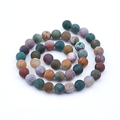 Mixed Stone Mixed Gemstone Beads Strand Set, Round, 8~8.5mm, Hole: 1mm, about 47pcs/strand, 15.51 inch(39.4cm), 7 colors, 1strand/color, 7strands