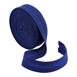 Полуночно-синий Полиэстеровая хлопковая лента, аксессуары для одежды, темно-синий, 3/4 дюйм (20 мм), около 10.94 ярдов (10 м) / комплект