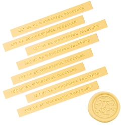 Персиковый Слойка Сургучные палочки, без фитилей, для сургучной печати, со словом, розовые, 99x10x10 мм