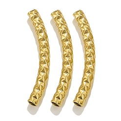 Золотой 304 стальные изогнутые шарики из нержавеющей трубки, золотые, 33x20x4 мм, отверстие : 3 мм