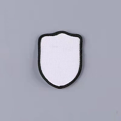 Другие Пустую компьютеризированную ткань для вышивки утюгом/пришиваем заплатки, аксессуары для костюма, щит, 67x51 мм