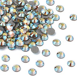80250 200 Acid Yellow AB Камни preciosa® crystal hotfix с плоской основой, чешский хрусталь, круглый(438 11 612 шатон роза вива 12 ®), 80250 80250 200 кислотно-желтый ab, ss 12 (3~3.2 мм)