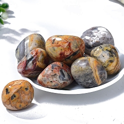 Сумасшедший Агат Натуральные сумасшедшие агатовые камни, энергетические минералы, драгоценные камни, украшение дома, 20~30 мм