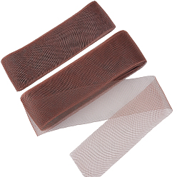 Кокосово-Коричневый Отделка кружевом цвета гренадина, ленты для шитья и украшения, кокосового коричневый, 3-1/4 дюйм (83 мм), 25 ярдов / ролл