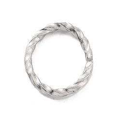 Oval Не тускнеют 304 быстроразъемные соединения из нержавеющей стали, скрученные открытые соединительные кольца, овальные, 12x10x1.4 мм, внутренний диаметр: 8x10 мм