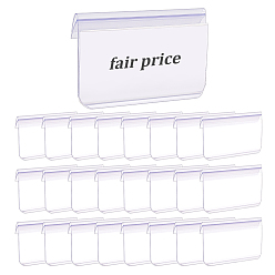 Светлый Стально-синий Пластиковая настольная рамка для карточек, держатель ценников, светло-стальной синий, 10.5x6.6x1.2 см