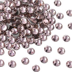 70530 Vintage Rose Камни preciosa® crystal hotfix с плоской основой, чешский хрусталь, круглый(438 11 612 шатон роза вива 12 ®), 70530 винтажная роза, ss 8 (2.3~2.5 мм)