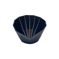 Черный Силиконовые разъемные стаканчики для заливки красок, чашка для заливки краски 6 разделители каналов, DIY инструменты из эпоксидной смолы для рисования жидким искусством, чёрные, 11x9.3x5.5 см