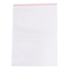 Clear Plastic Zip Lock Bags, Resealable Packaging Bags, Top Seal, Self Seal Bag, Rectangle, Clear, 28x20cm, Unilateral Thickness: 2 Mil(0.05mm)
