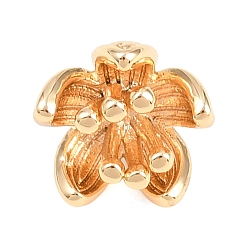 Золотой Латунные подвески, , золотые, 7.5x8.5x8.5 мм, отверстие : 1.7 мм