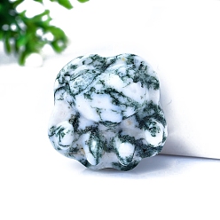 Цинхай Нефрит Натуральный Цинхайский нефрит, резные статуэтки с принтом кошачьей лапы, статуи для домашнего офиса, украшения рабочего стола, 30 мм