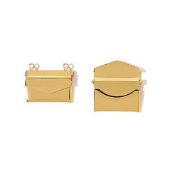 Настоящее золото 18K 304 подвески из нержавеющей стали, прелести мешков, ионное покрытие (ip), реальный 18 k позолоченный, 22x17 мм