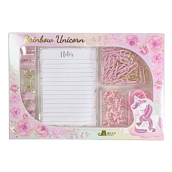 Pink Бумажные блокноты, с зажимами и кольцами для галстука, розовые, 239x165 мм