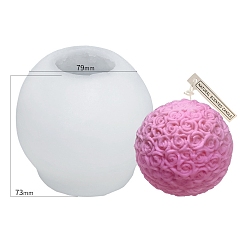 Цветок Силиконовые формы для свечей своими руками, для изготовления свечей, цветок, 7.9x7.3 см