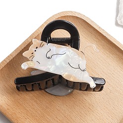 Cat Shape Милые заколки-коготки из ПВХ, форма кошки, 80x55x45 мм