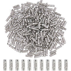 Нержавеющая Сталь Цвет 300 шт. 316 полые трубчатые бусины из хирургической нержавеющей стали, цвет нержавеющей стали, 12x4 мм, отверстие : 3 мм