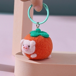 Помидор Упаковка для валяния своими руками, брелок кулон, помидор со свининой, помидор, 30~50 мм