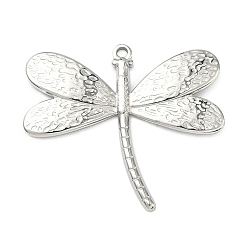 Нержавеющая Сталь Цвет 304 подвески из нержавеющей стали, очарование стрекозы, цвет нержавеющей стали, 30x34x2 мм, отверстие : 1.6 мм
