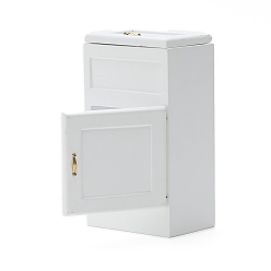 Белый Миниатюрные украшения для морозильника, аксессуары для кукольного домика с микро-ландшафтом, притворяясь опорными украшениями, белые, 67x43x118 мм