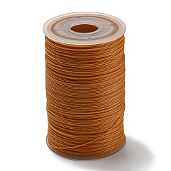 Фора Вощеный шнур полиэстера, 6 -ply, оранжевые, 0.55 мм, около 38.27 ярдов (35 м) / рулон