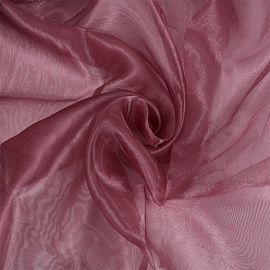 Серо-розавый 6м полиэфирная марлевая ткань, для аксессуаров одежды, увядшая роза, 1500x0.1 мм