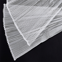 Белый Ткань из химического волокна, аксессуары для одежды для свадебного платья, белые, 1450x0.3 мм, 1 м / шт