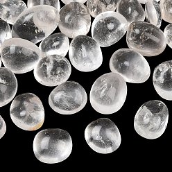 Quartz Crystal Natural Quartz Crystal Rock Crystal Beads, Grade AB+, Tumbled Stone, Nuggets, No Hole/Undrilled, Vase Filler Gems, 20~35x22~40x14~27mm