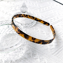 Шоколадный Простые ленты для волос из ацетата целлюлозы (смола), аксессуары для волос для женщин девушка, цвет шоколада, 110 мм