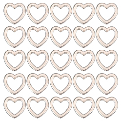 Античное Серебро 200 шт. соединительные кольца в тибетском стиле, без кадмия и без свинца, сердце, античное серебро, 10x10x1 мм