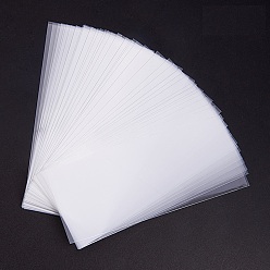 Прозрачный OPP мешки целлофана, прямоугольные, прозрачные, 15x6 см, односторонний толщина: 0.0035 mm, около 600 шт / упаковка