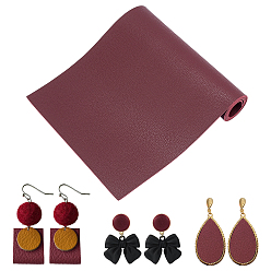 Темно-Красный Искусственная кожа, аксессуары для одежды, темно-красный, 67x20x0.15 см