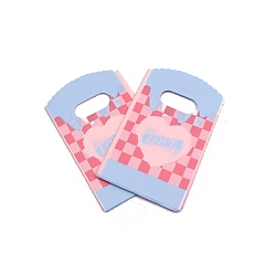 Сердце Пластиковые пакеты, прямоугольные, сердце, 15x9 см