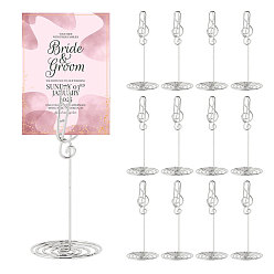 Платина Железная памятка подставка для фотографий, записные книжки, музыкальная нота, платина, 40.5x97 мм