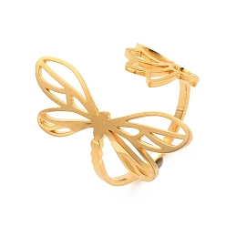 Dragonfly 304 открытые манжеты из нержавеющей стали, стрекоза, внутренний диаметр: 19.4 мм