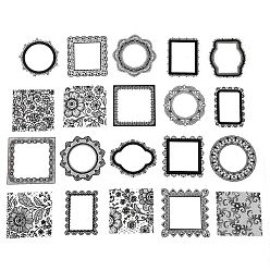 Mixed Shapes 20Набор водонепроницаемых наклеек для домашних животных, декоративные наклейки, для бутылок с водой, портативный компьютер, багаж, чашка, компьютер, мобильный телефон, скейтборде, гитарные наклейки, разнообразные, 74~118x60~86.5x0.1 мм