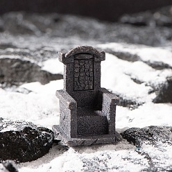 Другие Миниатюрные фигурки из смолы на Хэллоуин, аксессуар для кукольного домика, председатель, 39x26 мм