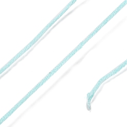 Pale Turquoise Milk Cotton Knitting Acrylic Fiber Yarn, 4-Ply Crochet Yarn, Punch Needle Yarn, Pale Turquoise, 2mm