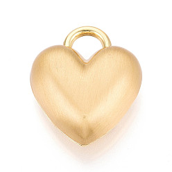 Золотой Подвески из полого сплава с пластинчатым покрытием для крепления на стойке, сердце прелести, без кадмия и без свинца, золотые, 35x30x13.5 мм, отверстие : 7.5x8 мм