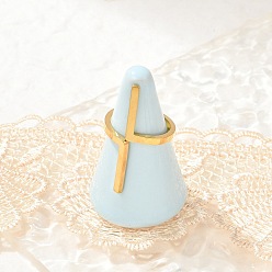 Настоящее золото 18K 304 из нержавеющей стали Манжета кольца для женщин, реальный 18 k позолоченный, 36 мм, внутренний диаметр: 17 мм