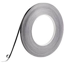 Черный Кромочная окантовка для животных, клейкая отделка шпоном для стола своими руками, кабинет, мебель, декоративная отделка, чёрные, 5x0.2 мм, около 50 м / рулон