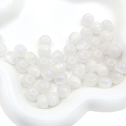 Белый 10 бусины из смолы, рондель, белые, 11x8 мм, отверстие : 1.5 мм